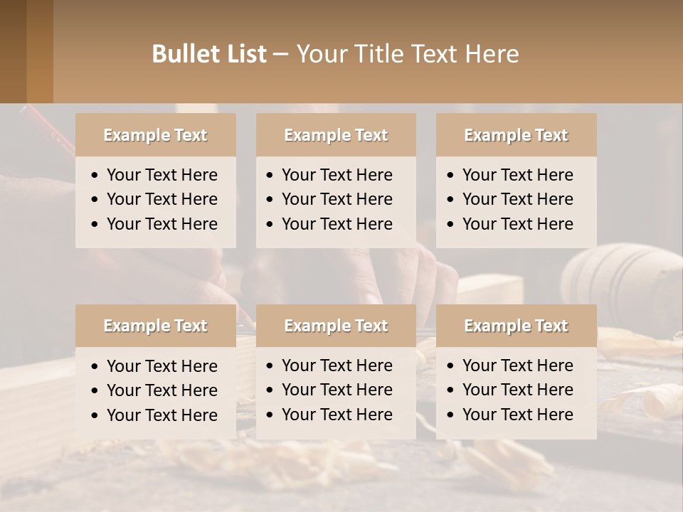 Woman Standing Water PowerPoint Template