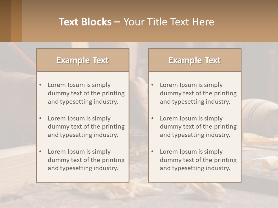 Woman Standing Water PowerPoint Template