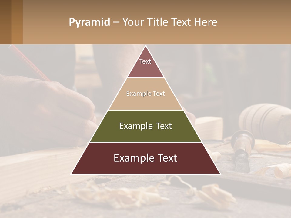 Woman Standing Water PowerPoint Template