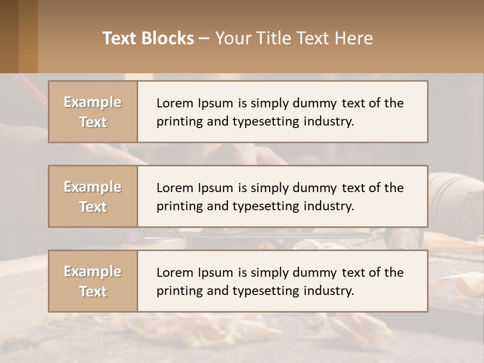 Woman Standing Water PowerPoint Template