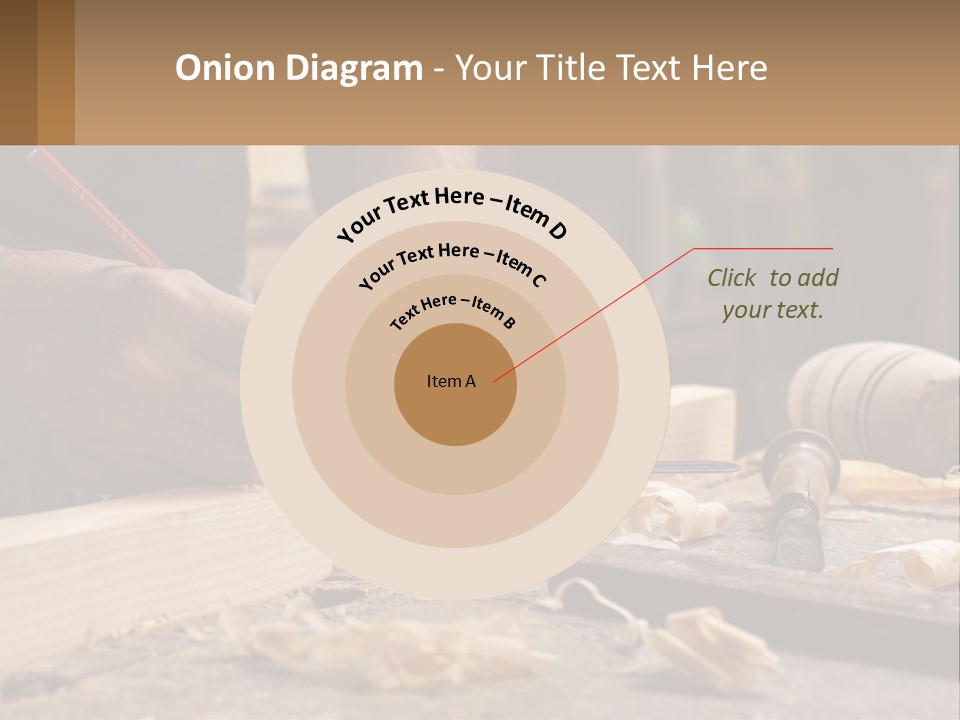 Woman Standing Water PowerPoint Template