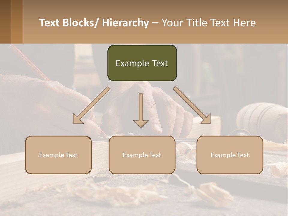 Woman Standing Water PowerPoint Template