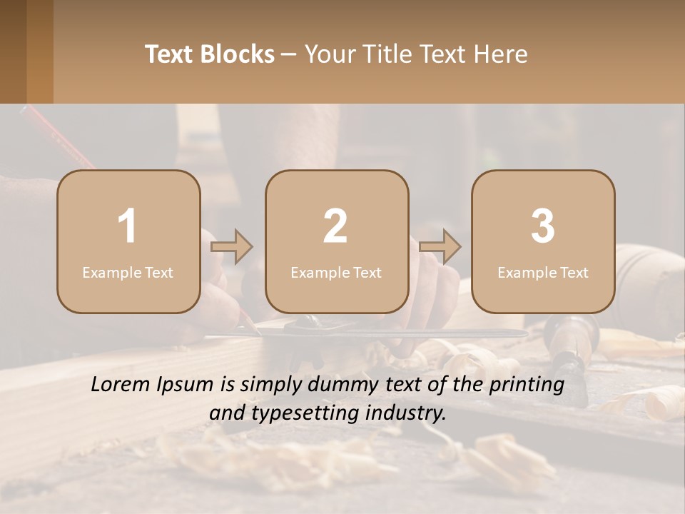 Woman Standing Water PowerPoint Template