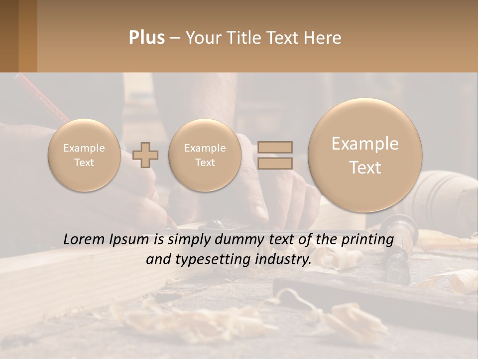 Woman Standing Water PowerPoint Template