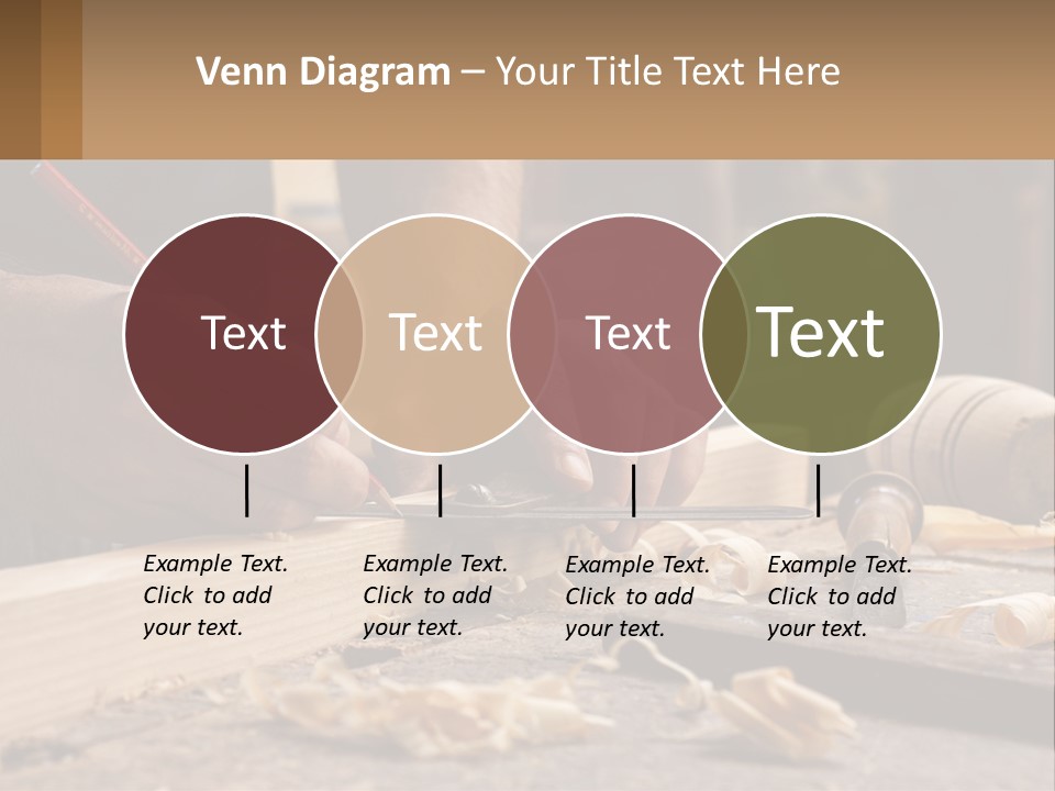 Woman Standing Water PowerPoint Template