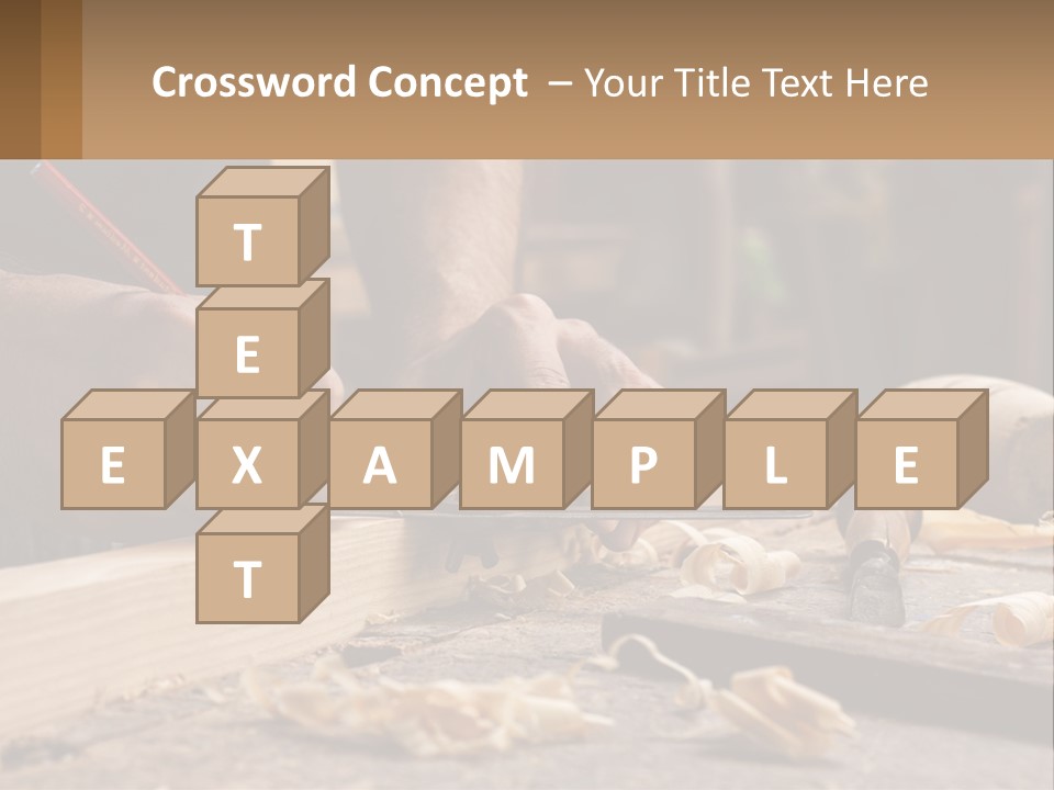 Woman Standing Water PowerPoint Template