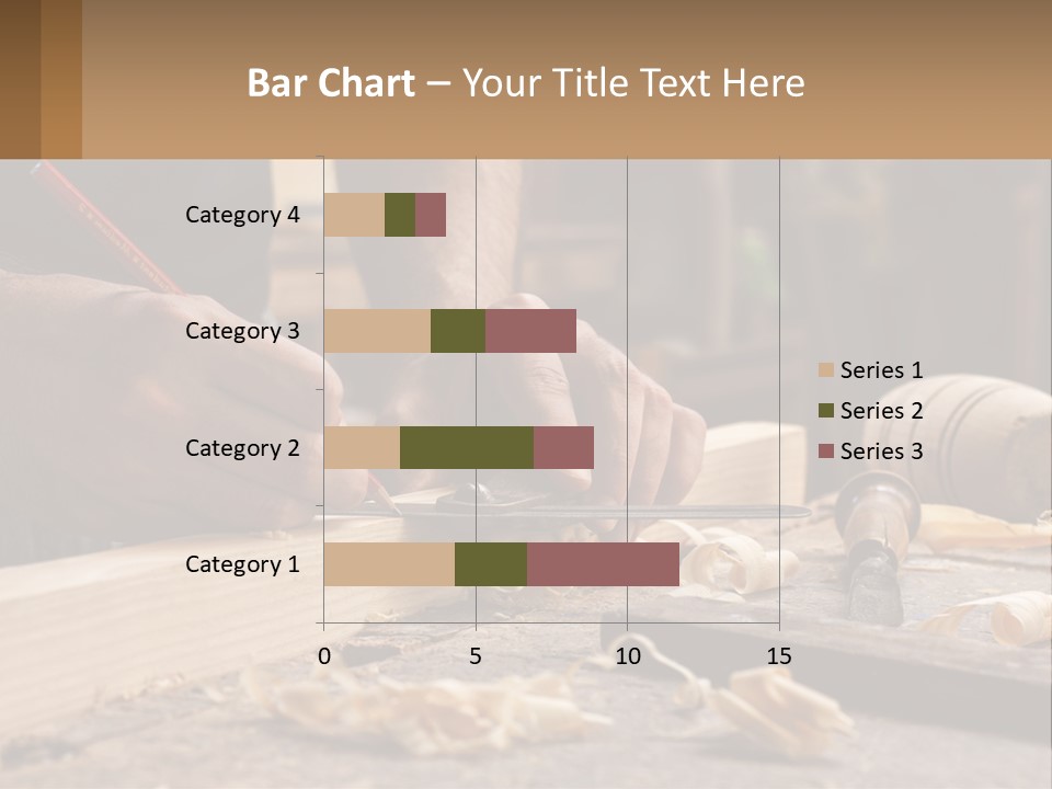 Woman Standing Water PowerPoint Template