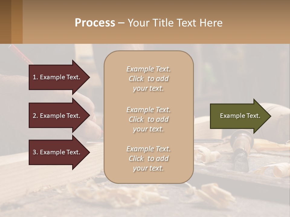 Woman Standing Water PowerPoint Template
