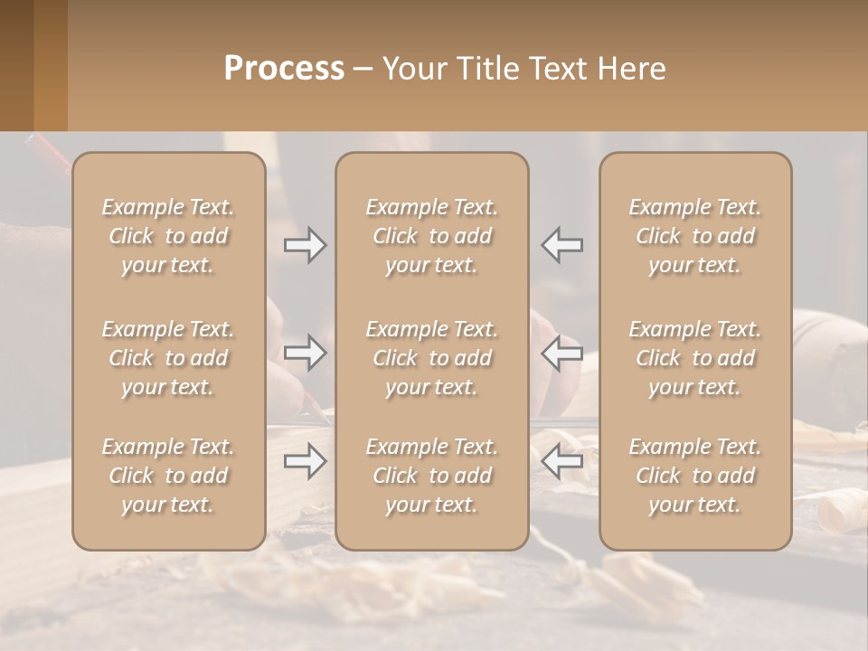 Woman Standing Water PowerPoint Template