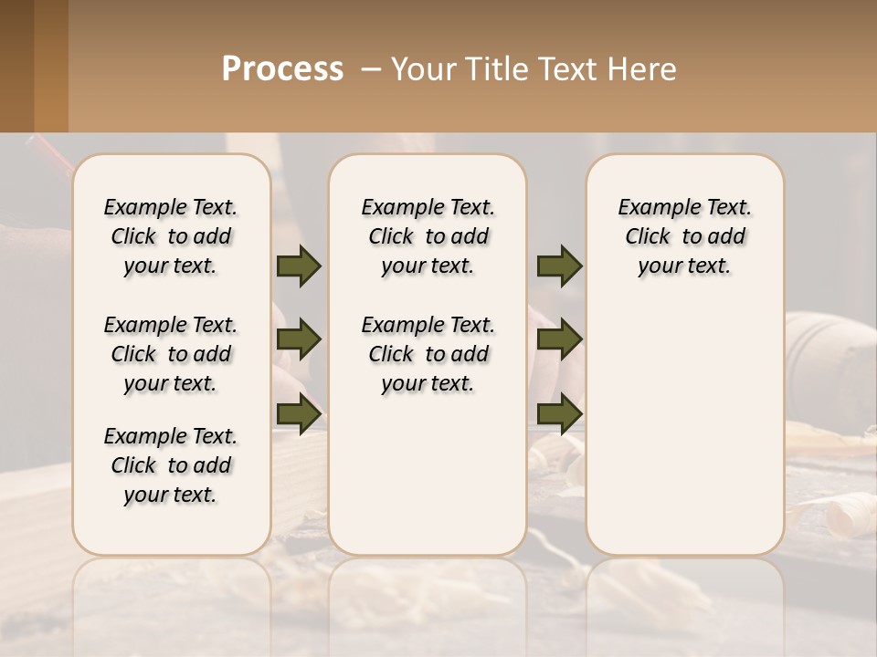 Woman Standing Water PowerPoint Template