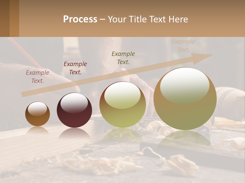 Woman Standing Water PowerPoint Template