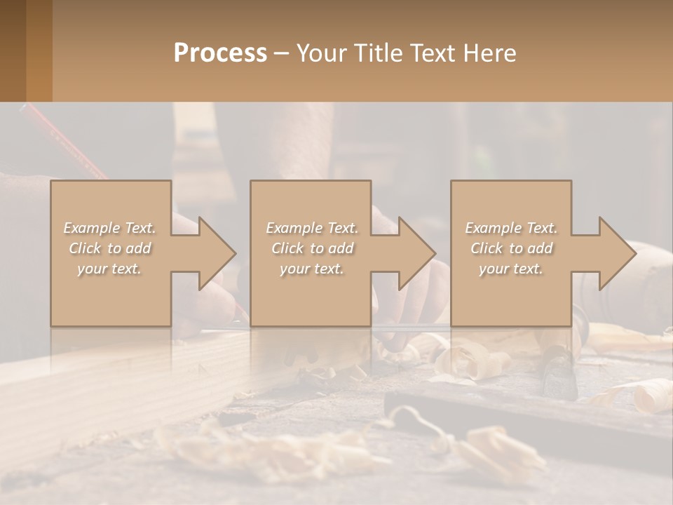 Woman Standing Water PowerPoint Template