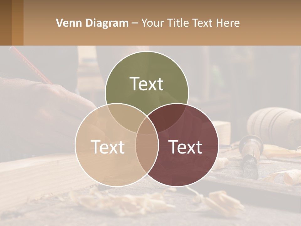 Woman Standing Water PowerPoint Template