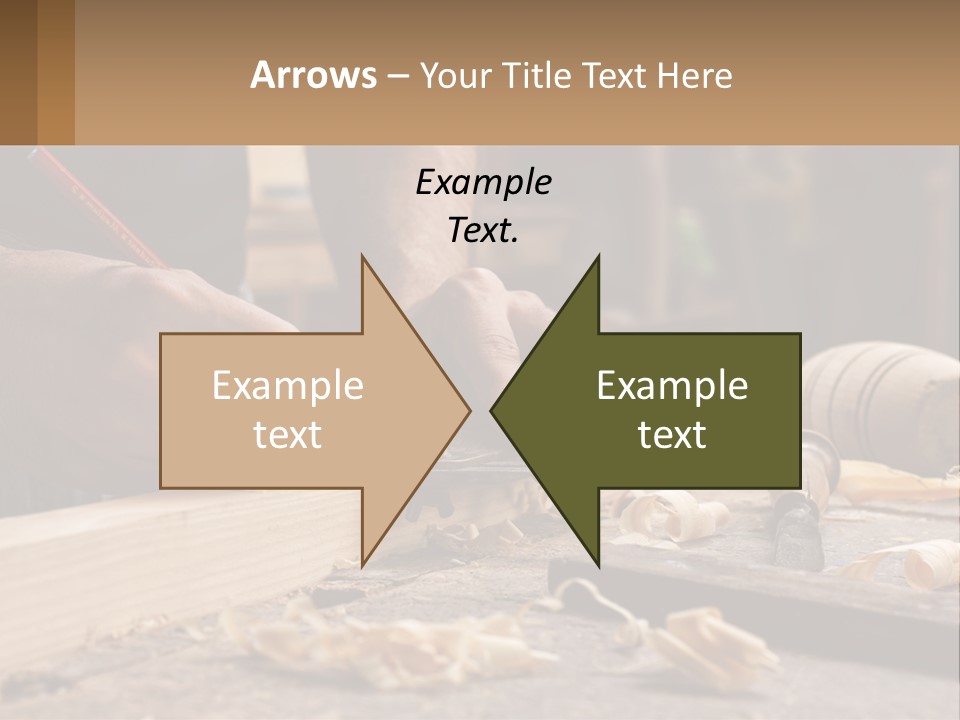 Woman Standing Water PowerPoint Template