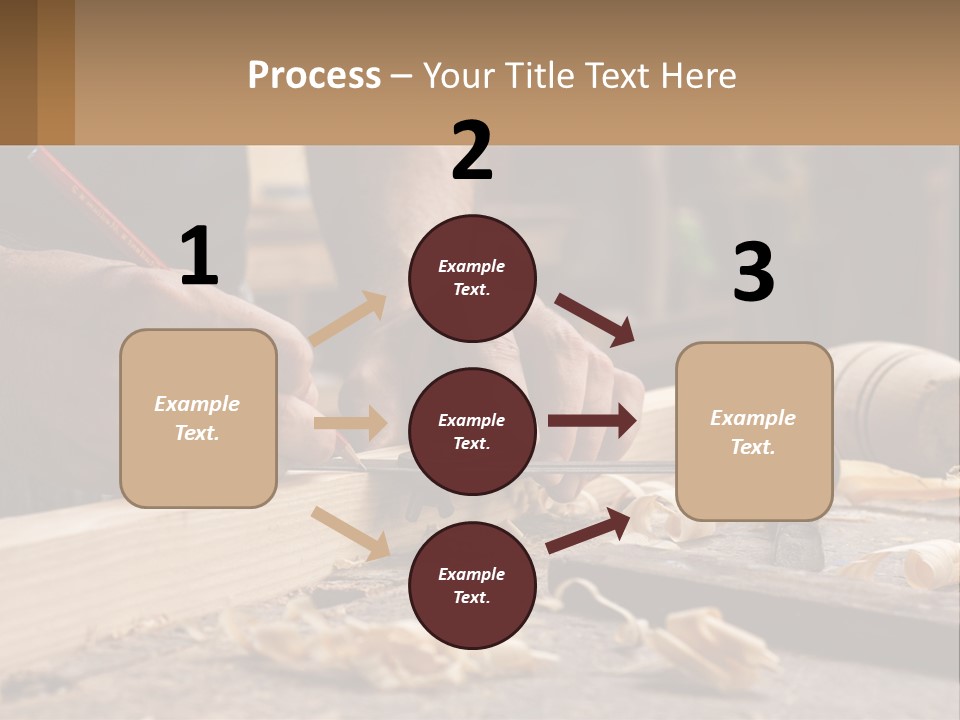 Woman Standing Water PowerPoint Template