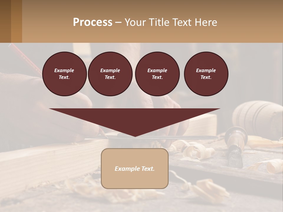 Woman Standing Water PowerPoint Template