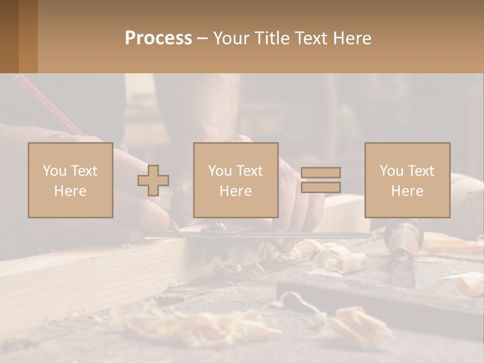 Woman Standing Water PowerPoint Template