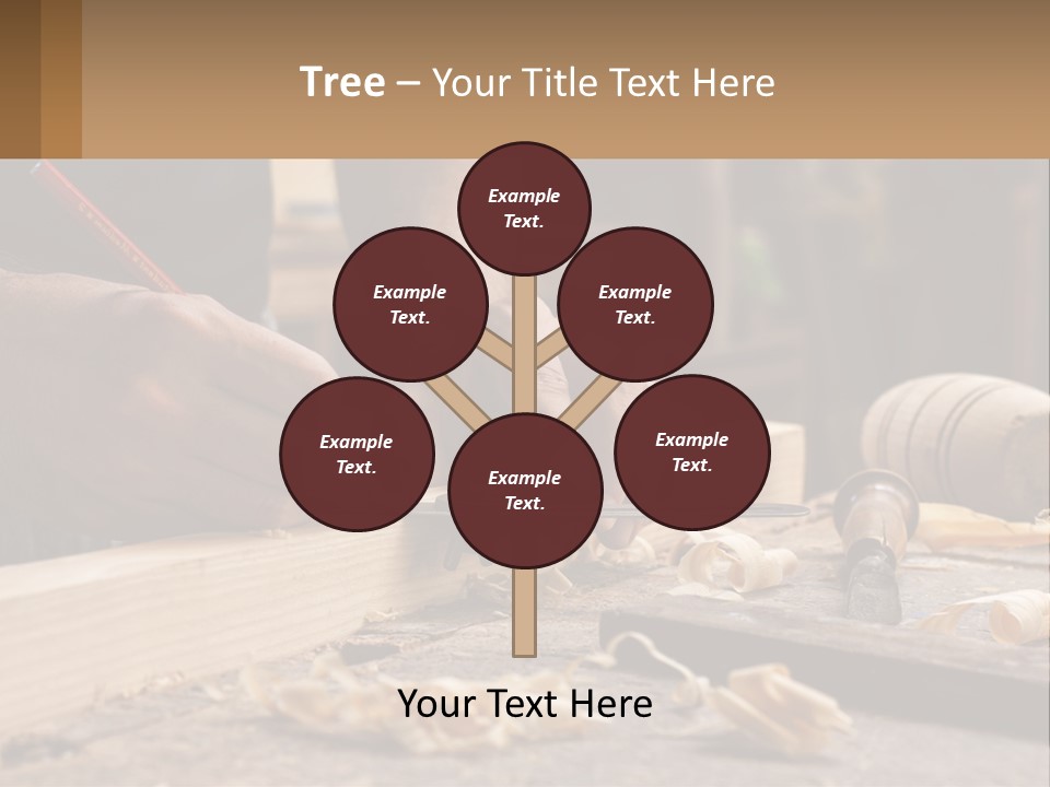 Woman Standing Water PowerPoint Template