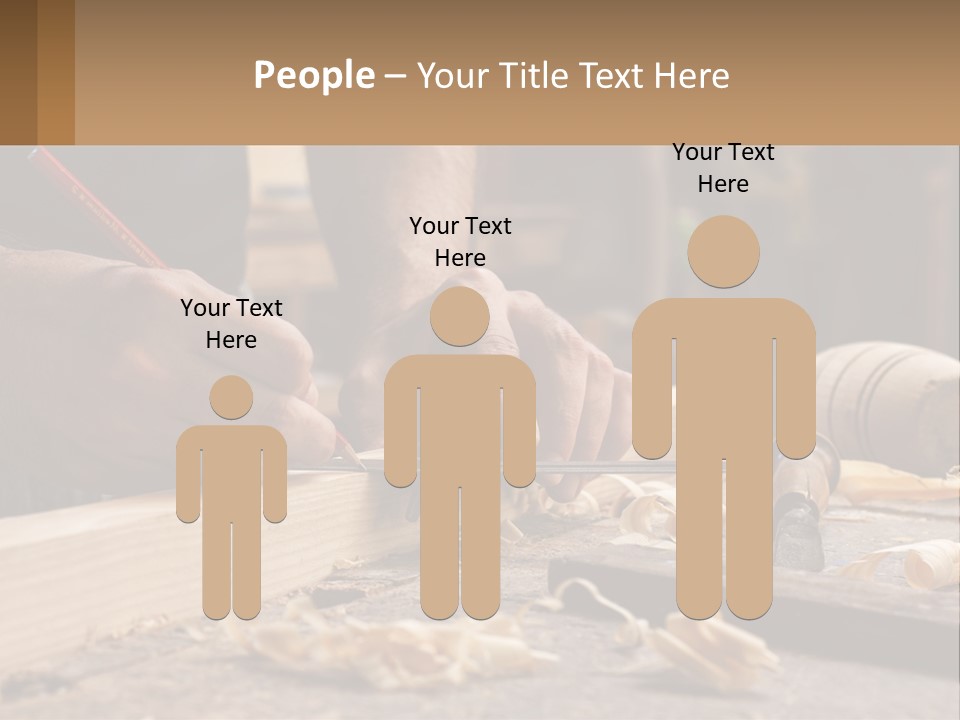 Woman Standing Water PowerPoint Template