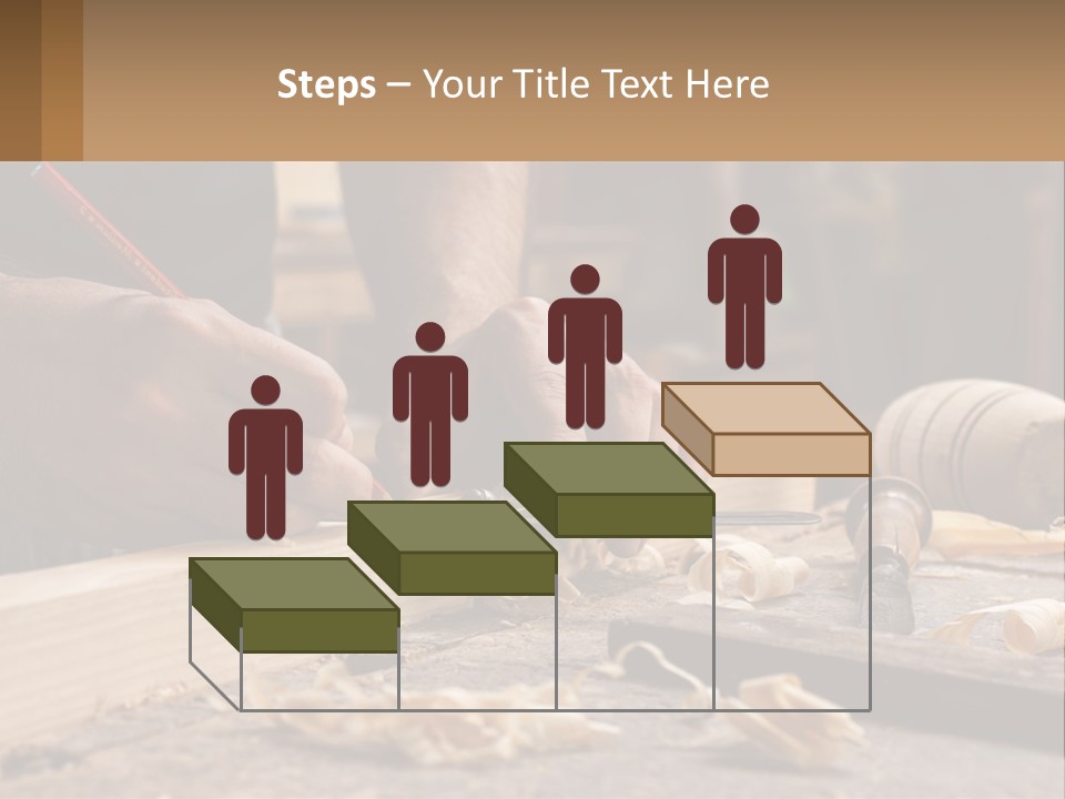 Woman Standing Water PowerPoint Template