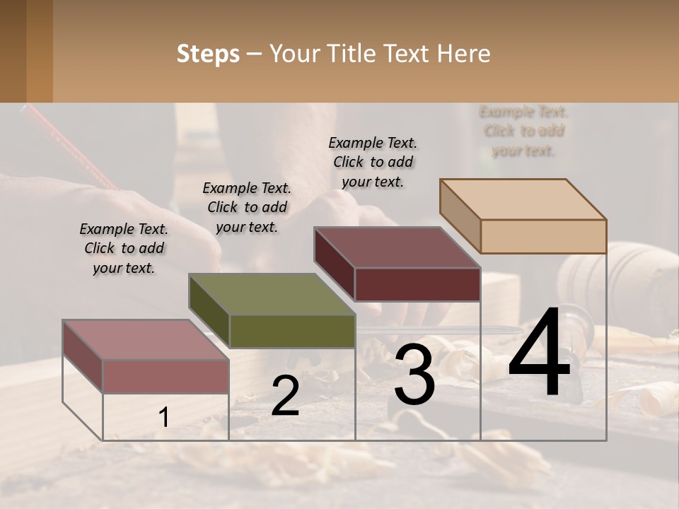 Woman Standing Water PowerPoint Template