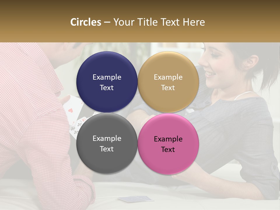 Retirement Coast Woman PowerPoint Template