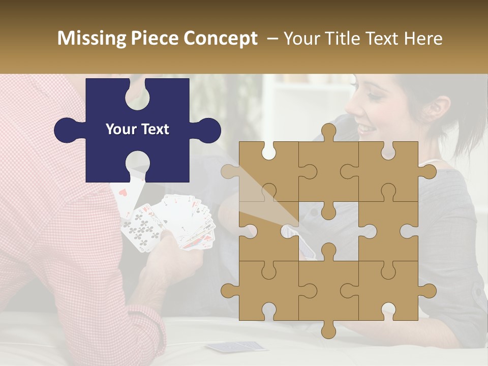 Retirement Coast Woman PowerPoint Template