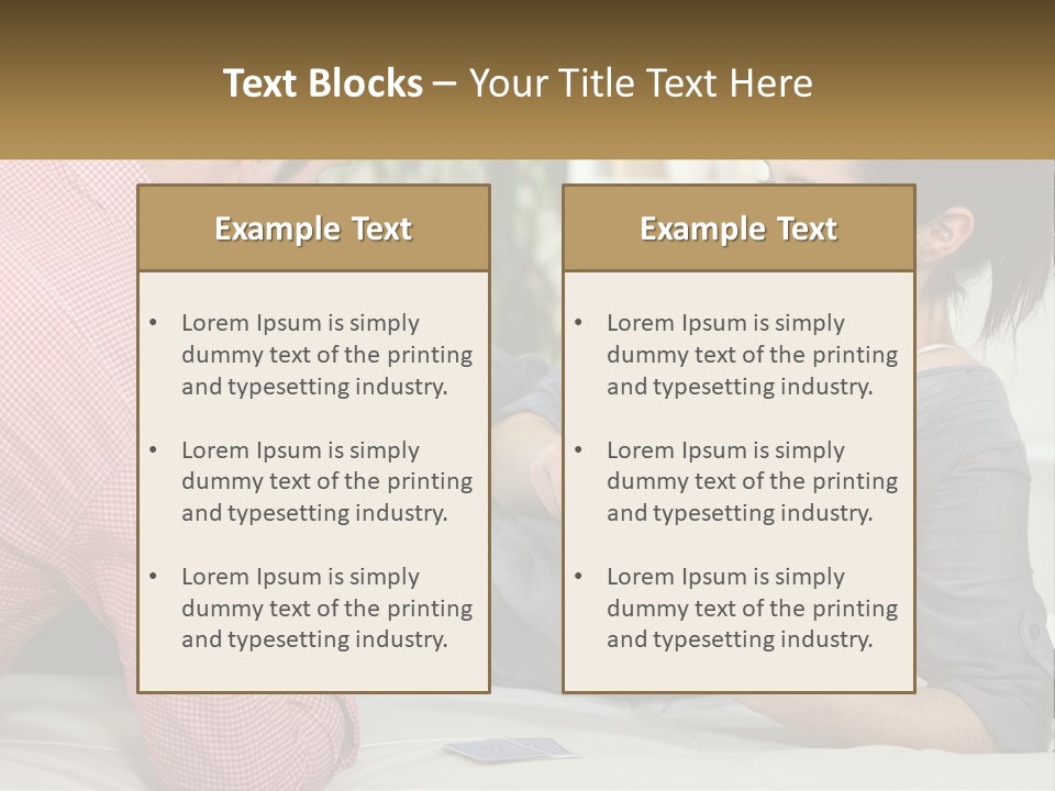 Retirement Coast Woman PowerPoint Template