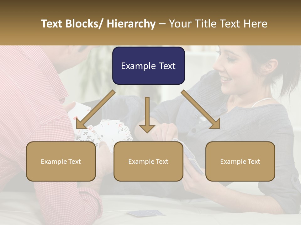 Retirement Coast Woman PowerPoint Template