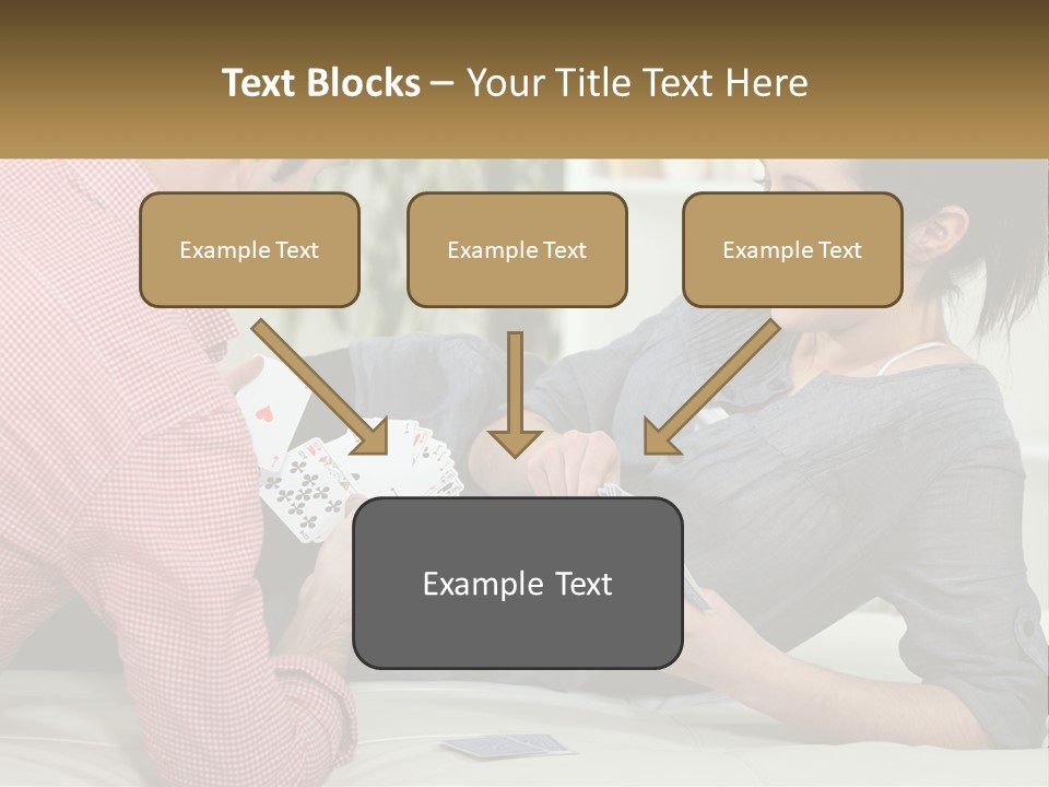 Retirement Coast Woman PowerPoint Template