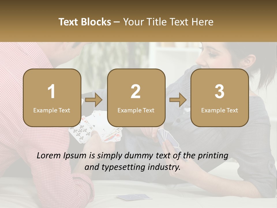 Retirement Coast Woman PowerPoint Template