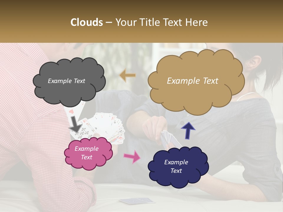 Retirement Coast Woman PowerPoint Template