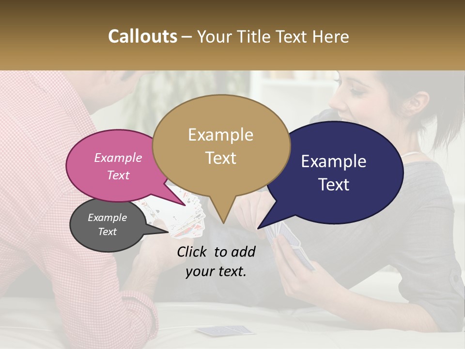 Retirement Coast Woman PowerPoint Template