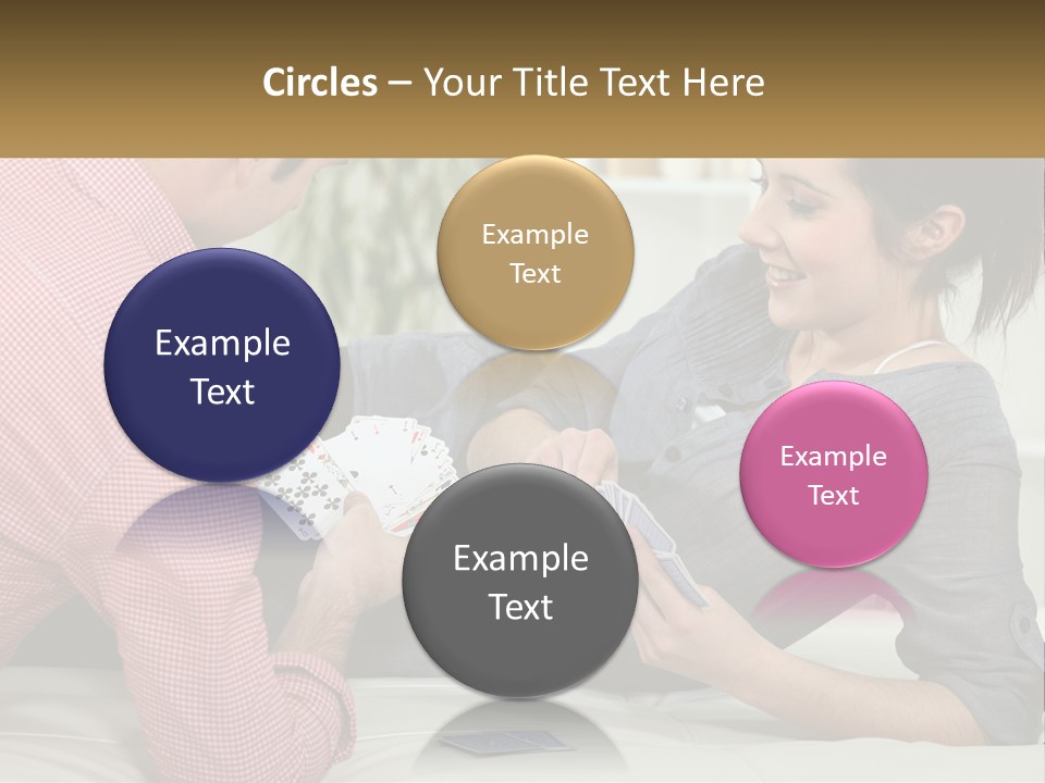 Retirement Coast Woman PowerPoint Template