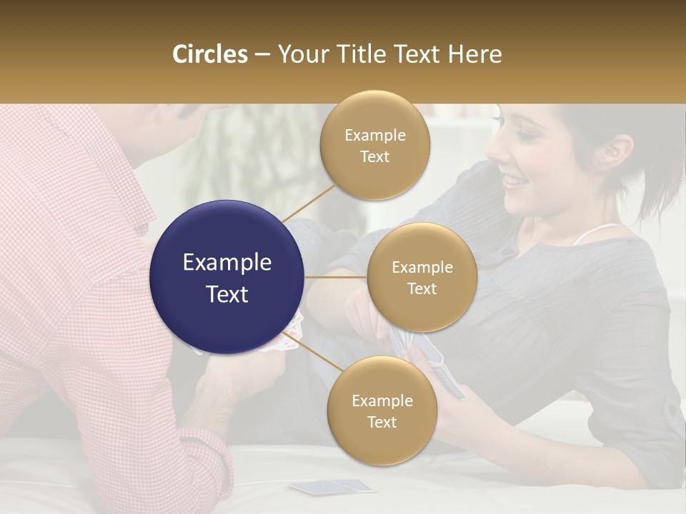 Retirement Coast Woman PowerPoint Template