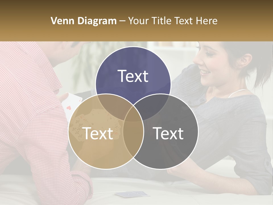 Retirement Coast Woman PowerPoint Template