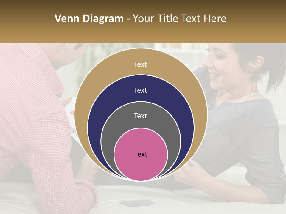 Retirement Coast Woman PowerPoint Template