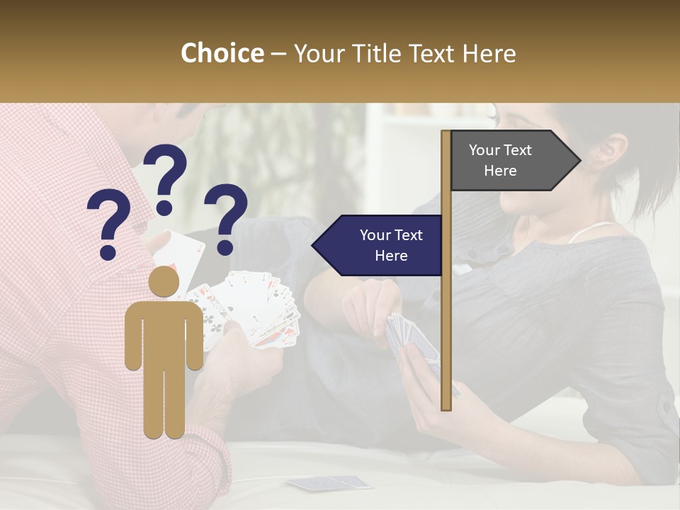 Retirement Coast Woman PowerPoint Template