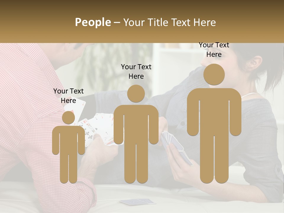 Retirement Coast Woman PowerPoint Template