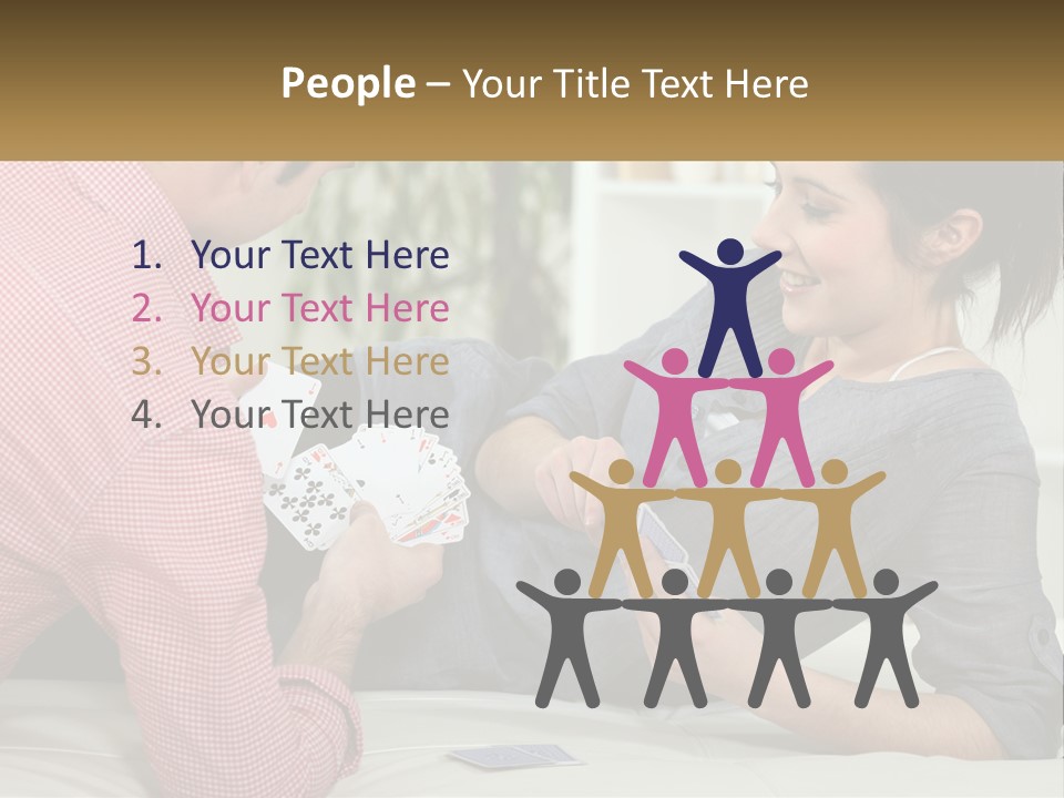 Retirement Coast Woman PowerPoint Template