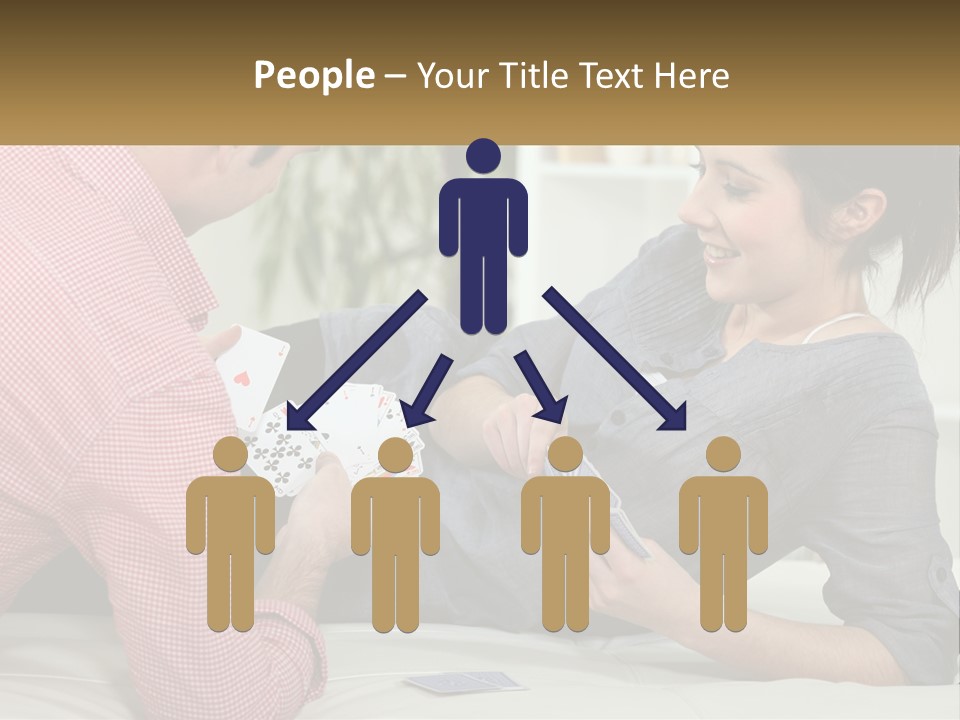 Retirement Coast Woman PowerPoint Template