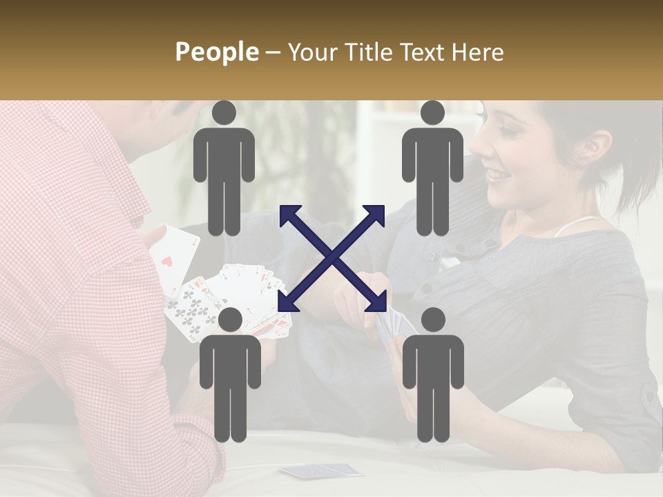 Retirement Coast Woman PowerPoint Template