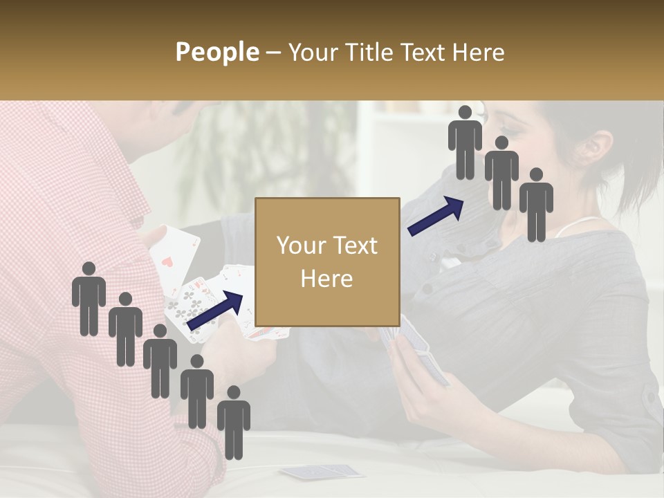 Retirement Coast Woman PowerPoint Template