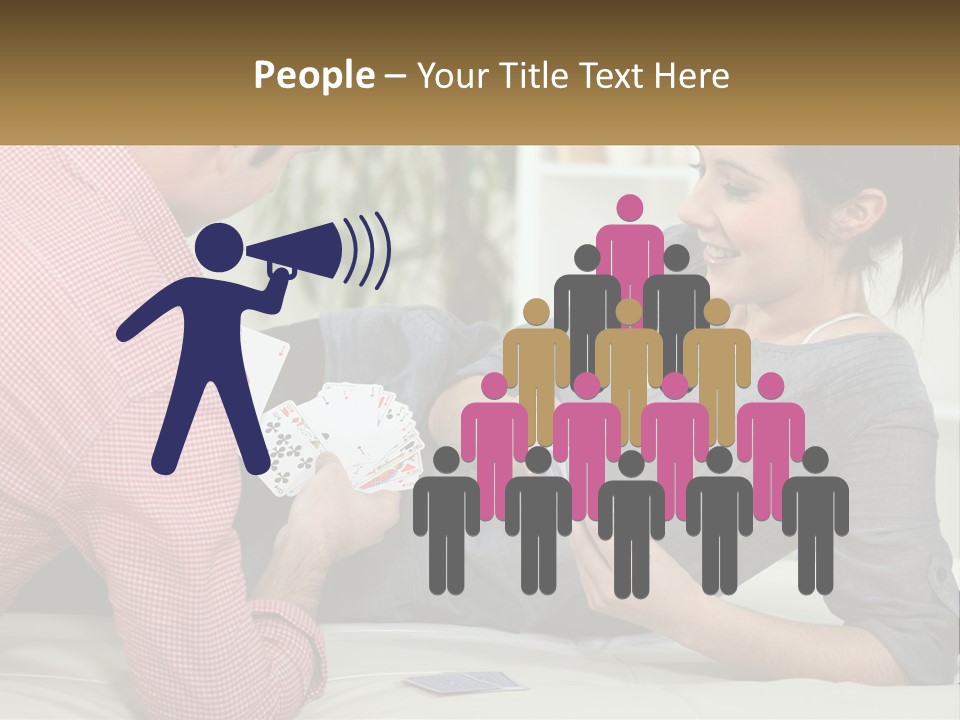 Retirement Coast Woman PowerPoint Template