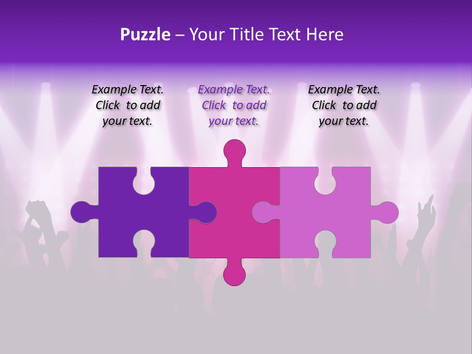 Ocean Sunrise Daughter PowerPoint Template