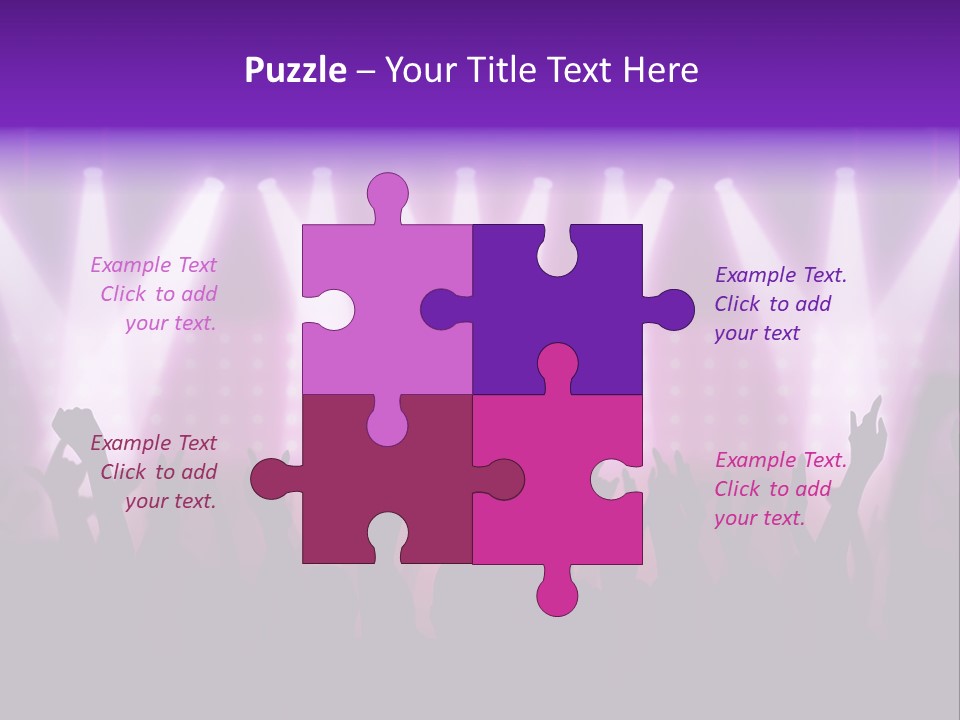 Ocean Sunrise Daughter PowerPoint Template