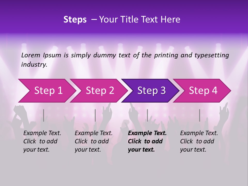 Ocean Sunrise Daughter PowerPoint Template