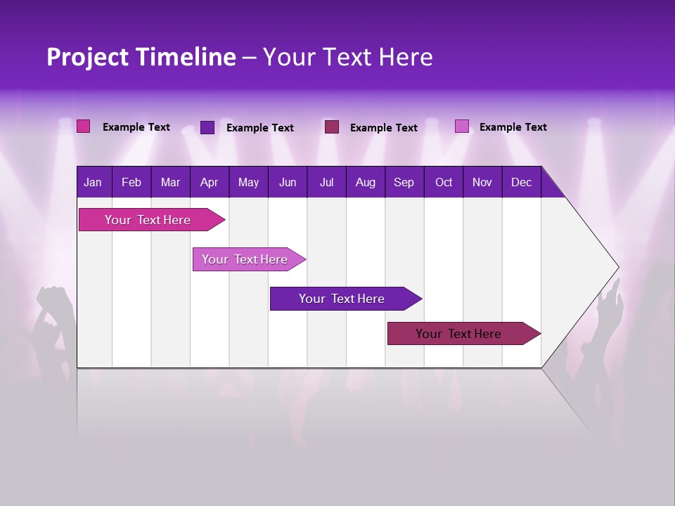Ocean Sunrise Daughter PowerPoint Template