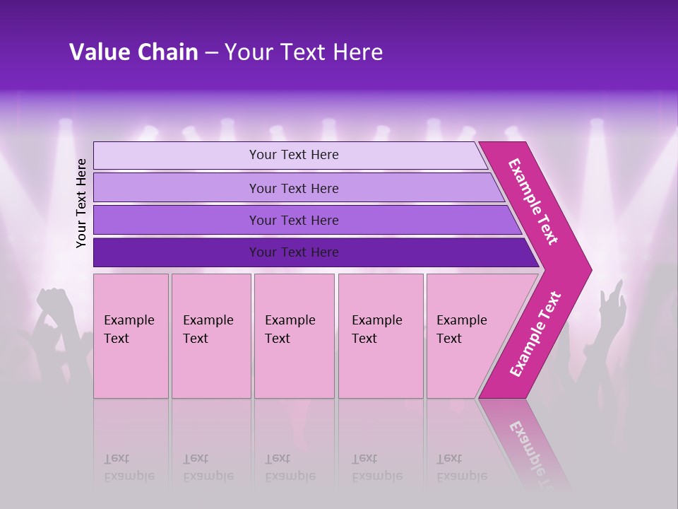 Ocean Sunrise Daughter PowerPoint Template