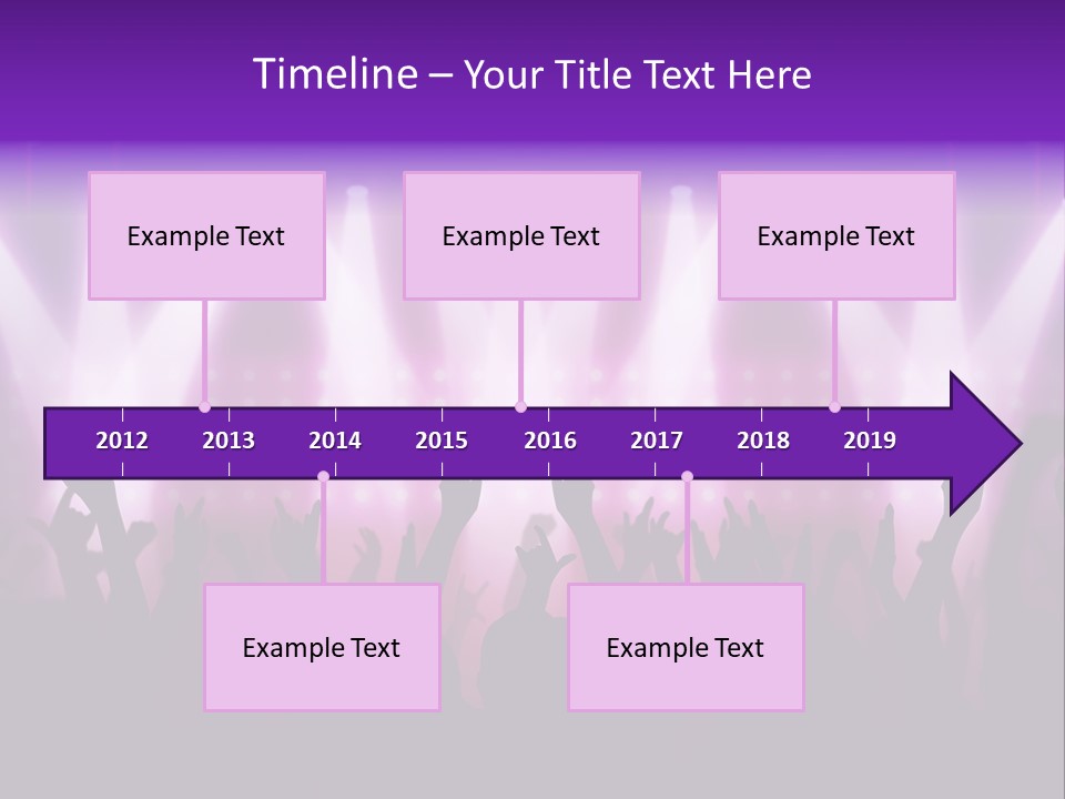 Ocean Sunrise Daughter PowerPoint Template